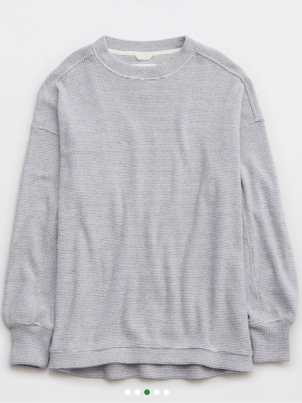Aerie Getaway Waffle Sweatshirt